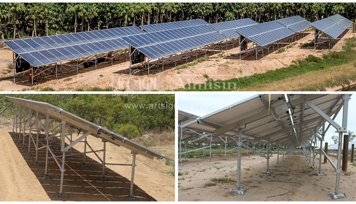 Fabricación de soportes fotovoltaicos