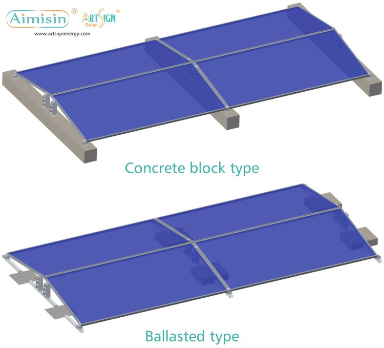 estructura solar de aluminio