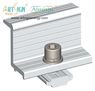 ART SIGN Solar panel end clamps AS-DEC-L60