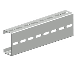 ART SIGN c channel galvanized steel AS-C120×60