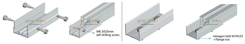 ART SIGN solar rails