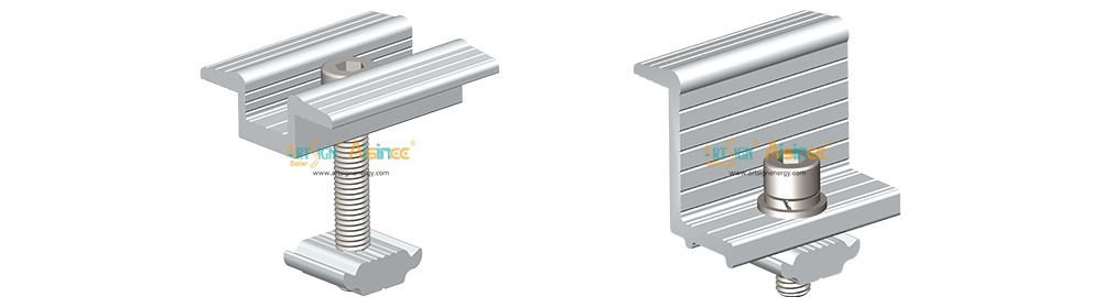 ART SIGN solar panels modlle clamp