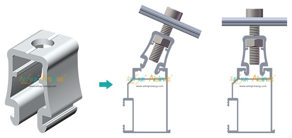 ART SIGN pv mounting rails AS-CR-02