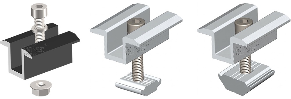 solar mounting inter clamp