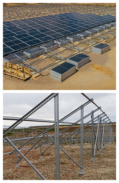  ZAM Steel Ground Mounting System