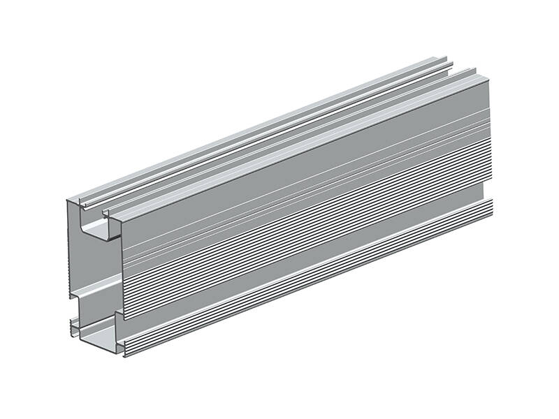 Solar PV panel de techo de montaje de Aluminio D rail 6# 