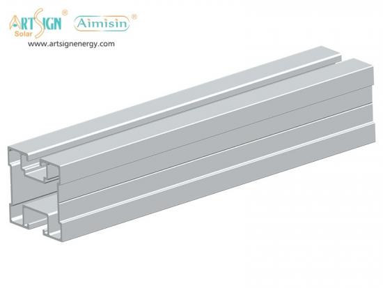 solar mounting system al rail