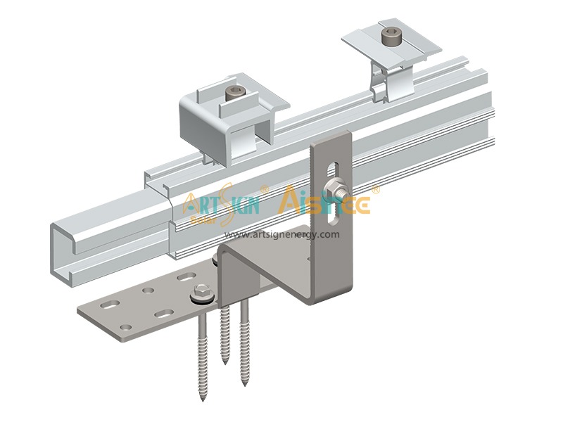 Kit de empalme para riel C 01# para montaje en riel solar