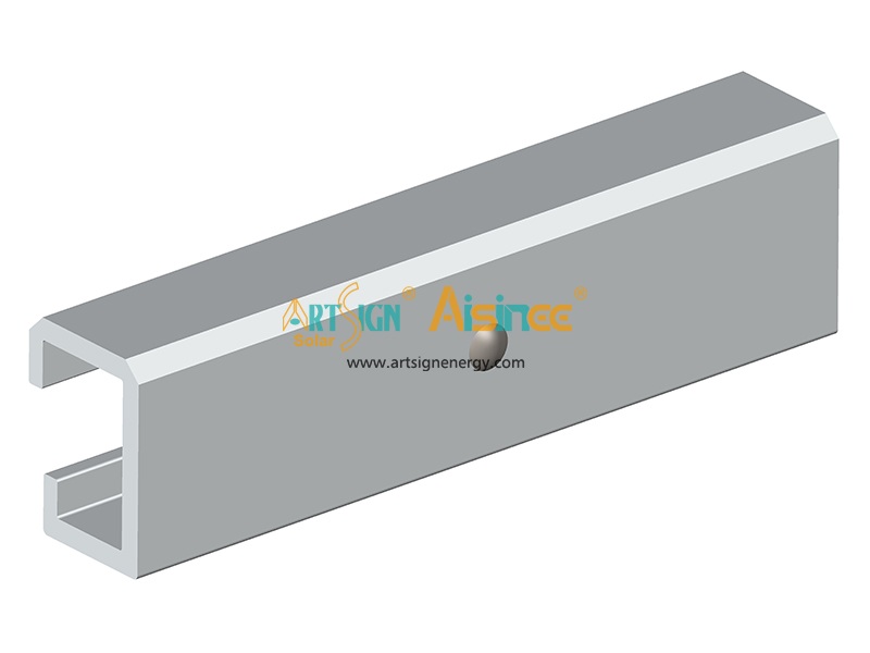 Kit de empalme para riel C 01# para montaje en riel solar