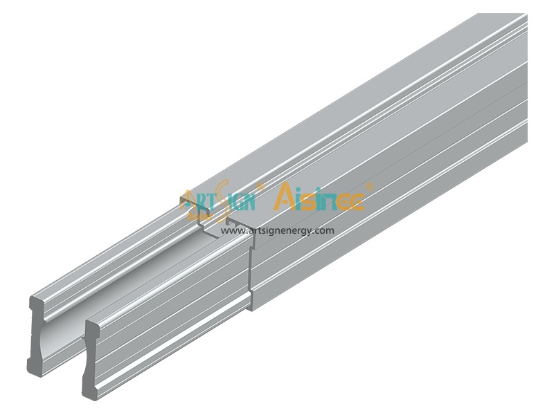 Mayorista de kits de empalme de rieles solares personalizados de aluminio anodizado de instalación rápida |Art Sign