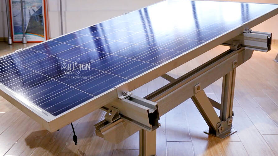 arte SIGN ™ Guía de instalación del sistema montado en el suelo de paneles solares