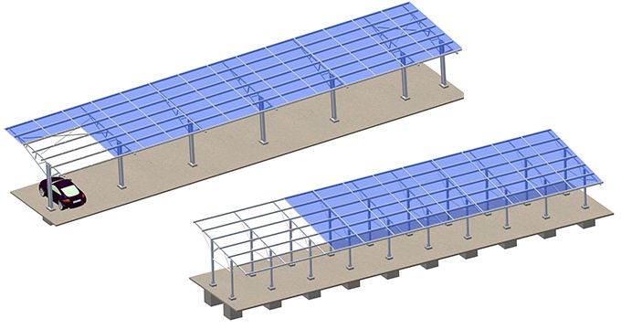 Acerca de los sistemas de montaje de cocheras solares