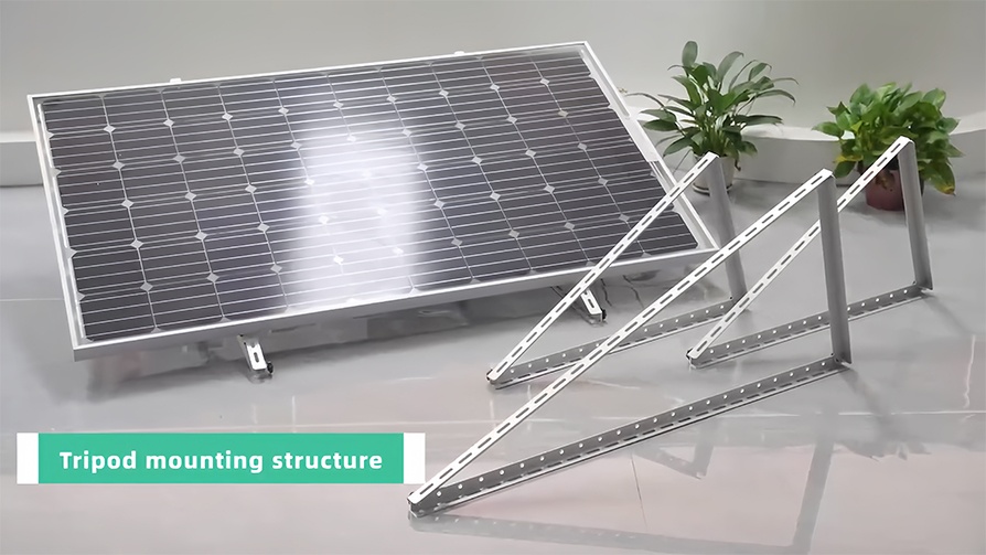 Kit de montaje en trípode ajustable solar