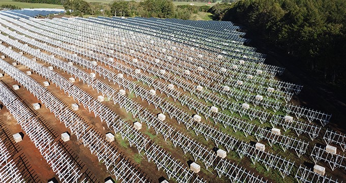 La estructura de montaje solar en la azotea artsign para el mercado europeo se acelera día a día
