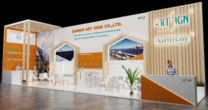 Número de stand de ArtSign en Solar Solutions International 2023