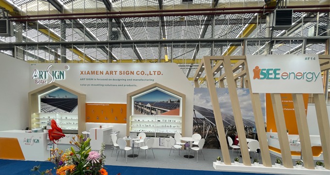 artsign ha participado con éxito en la exposición internacional de soluciones solares de los Países Bajos
